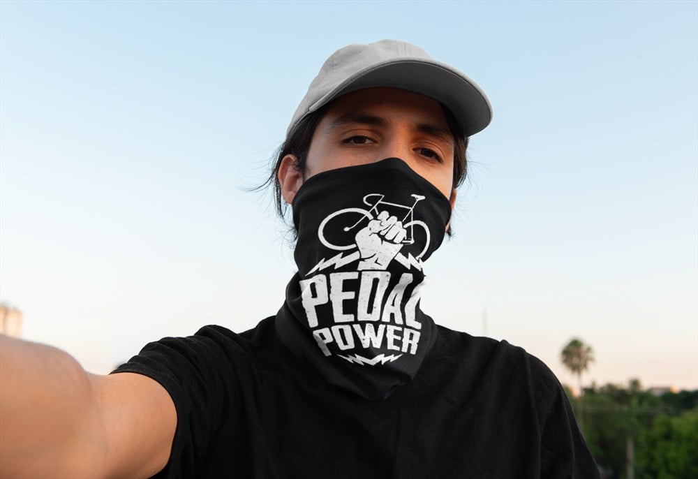 Pedal Power Bisiklet Unisex Bandana