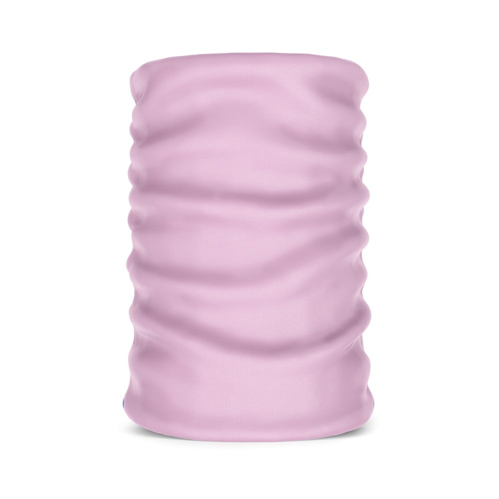 Pembe Düz Renk Kadın Bandana Saç Bandı Toka Boyunluk