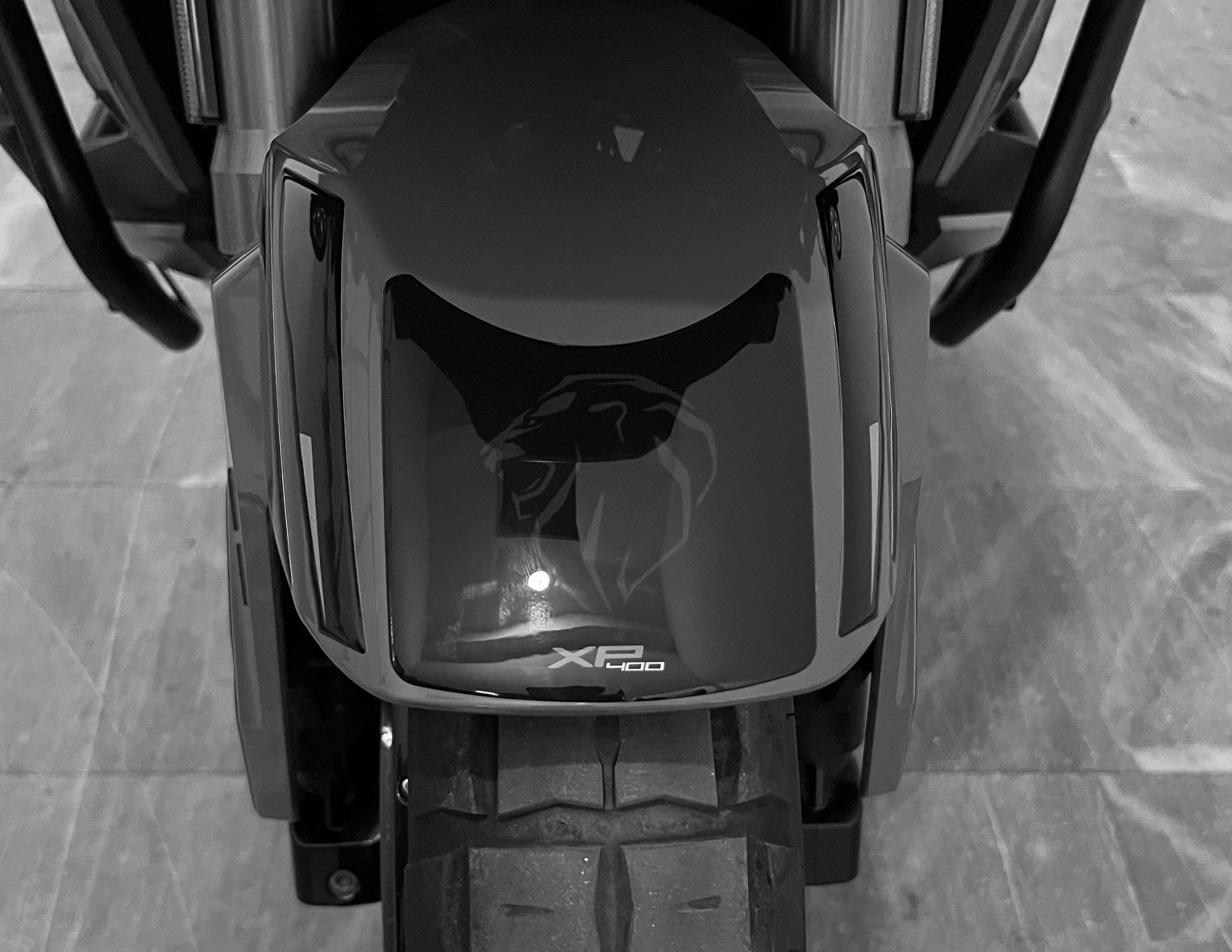 Peugeot XP-400 Uyumlu Çamurluk koruyucu Pad Set Siyah Gri Redline Grafik