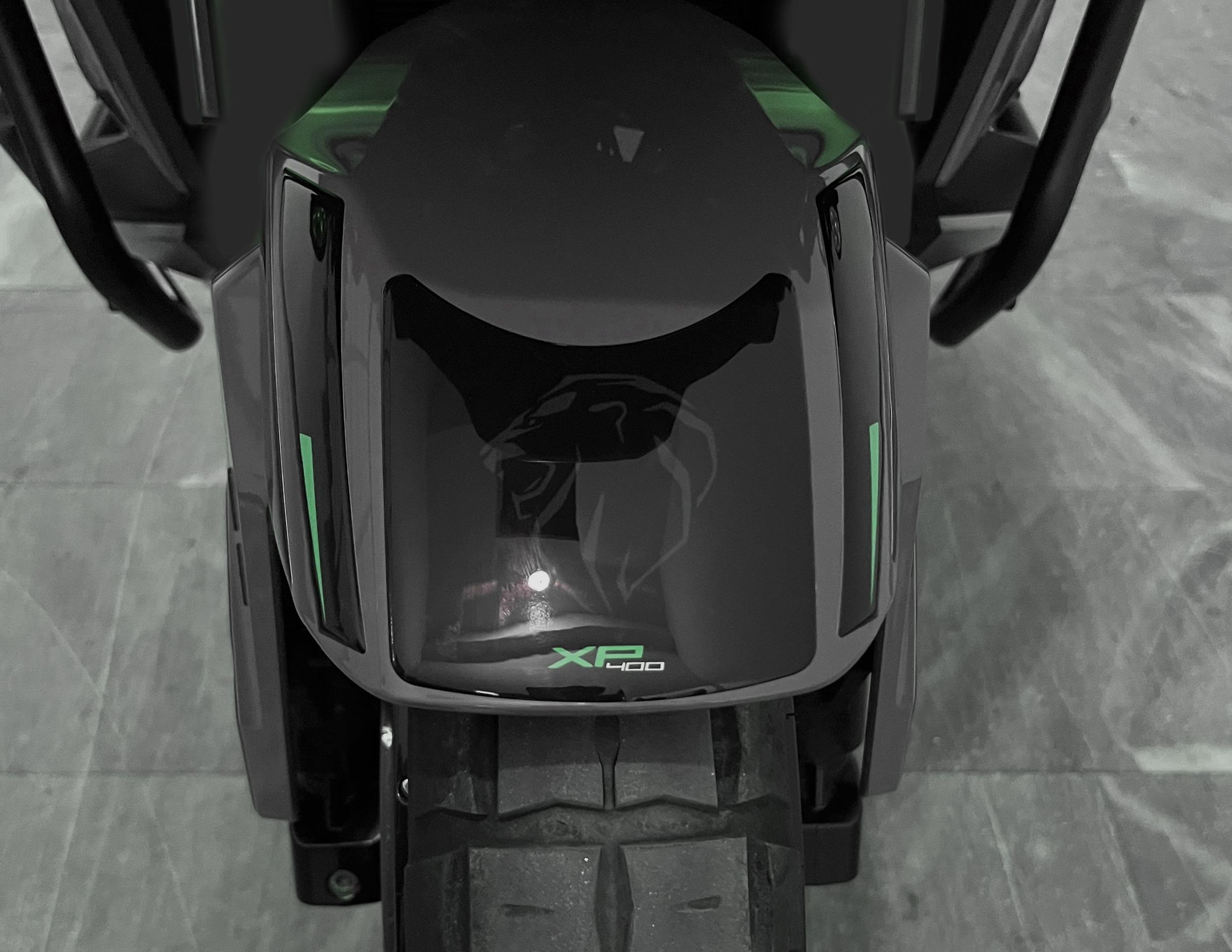 Peugeot XP-400 Uyumlu Çamurluk koruyucu Pad Set Siyah Yeşil Redline Grafik