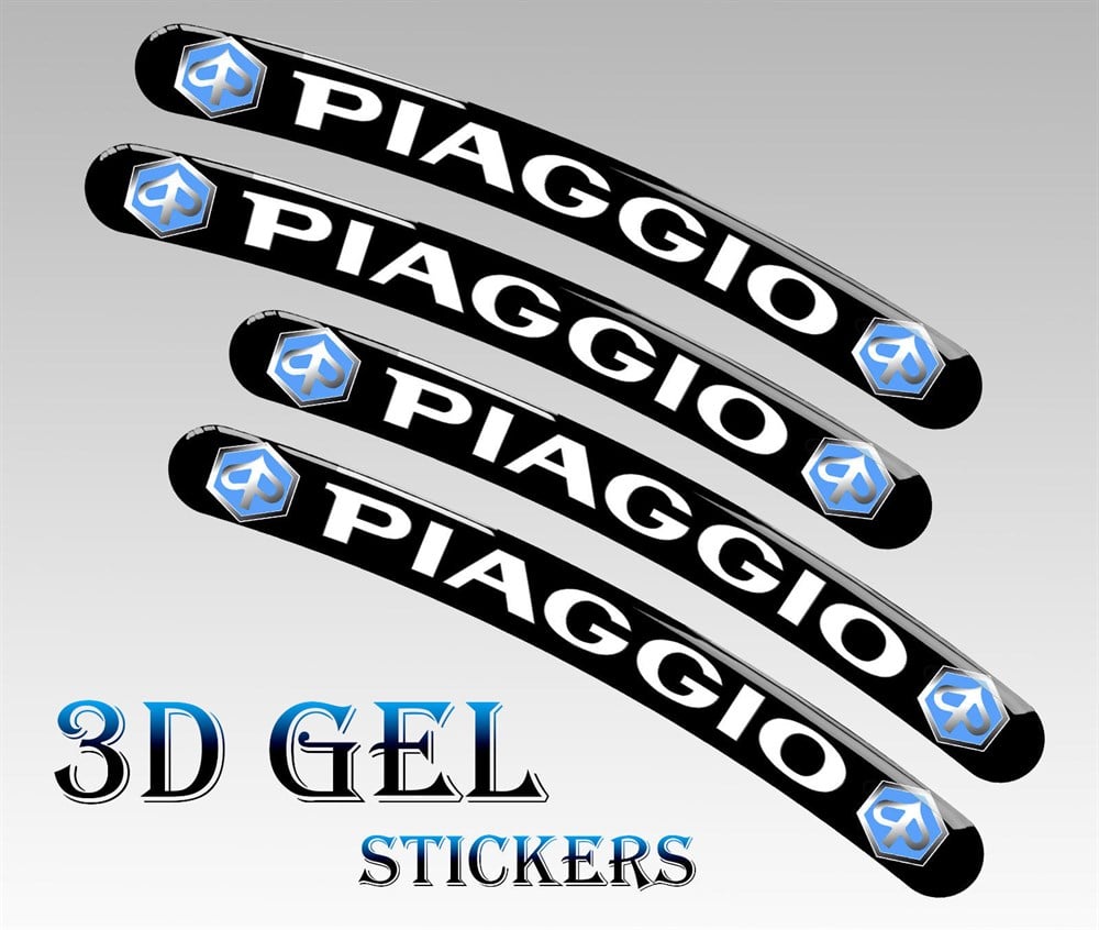 PIAGGIO Özel 3D Jant Şerit 16 adet