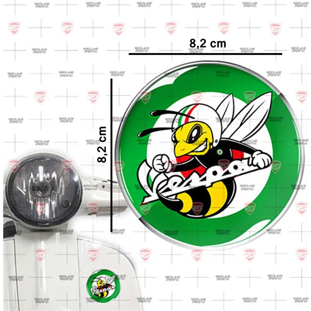 PIAGGIO VESPA GTS GTV LX LXV İtalya Vespa 3D Sticker