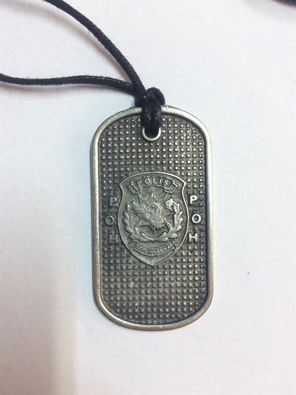 Polis Özel Harekat PÖH Künye Kolye