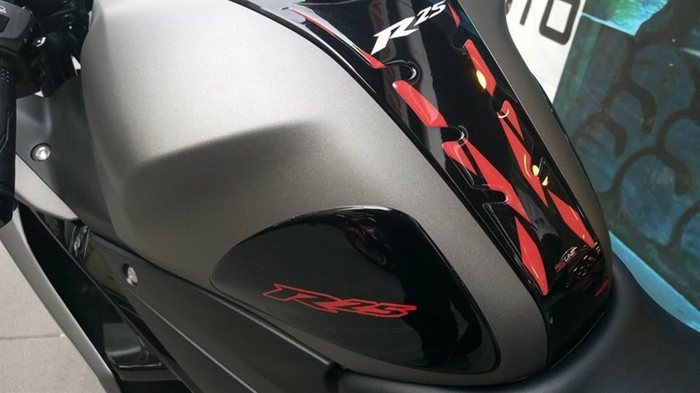 R25 Yan Pad Siyah Kırmızı R25 Yazılı