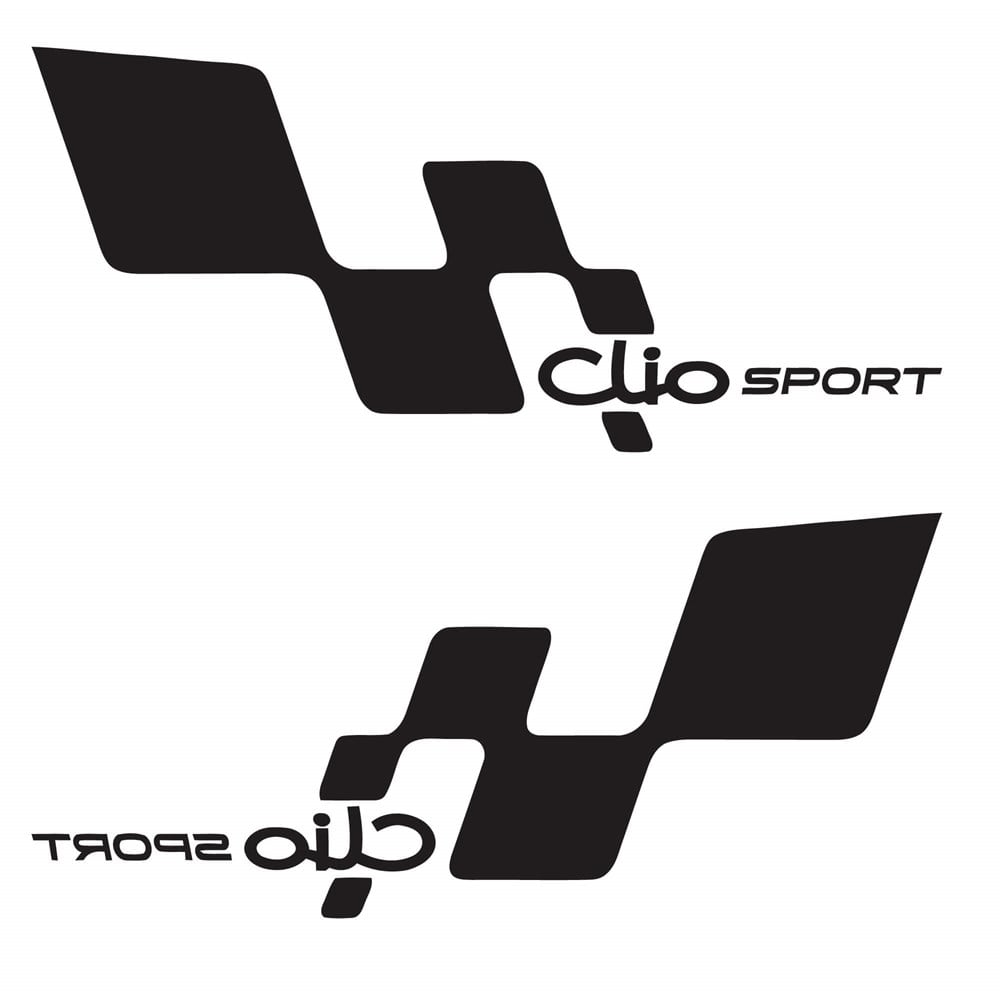 RENAULT CLİO SPORT OTO STICKER SET