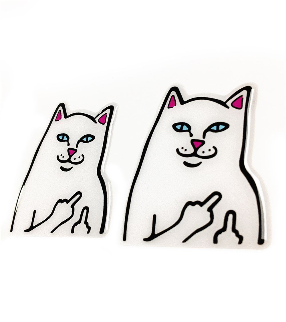Ripndip 3D Kedi Sticker ikili