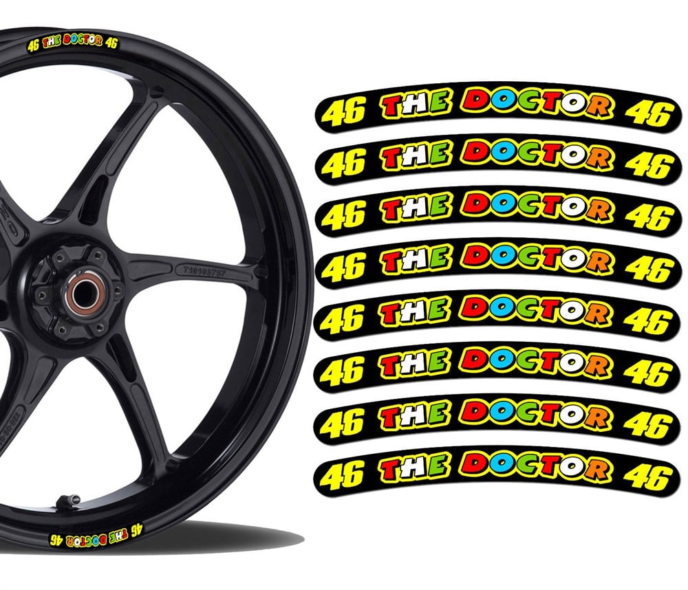 ROSSI Özel 3D Jant Şerit 16 adet