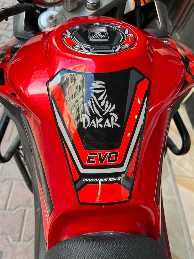 Rx3i Evo Full Sticker Pad Set Siyah Kırmızı Rx3 Evo