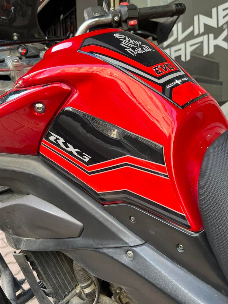 Rx3i Evo Full Sticker Pad Set Siyah Kırmızı Rx3 Evo