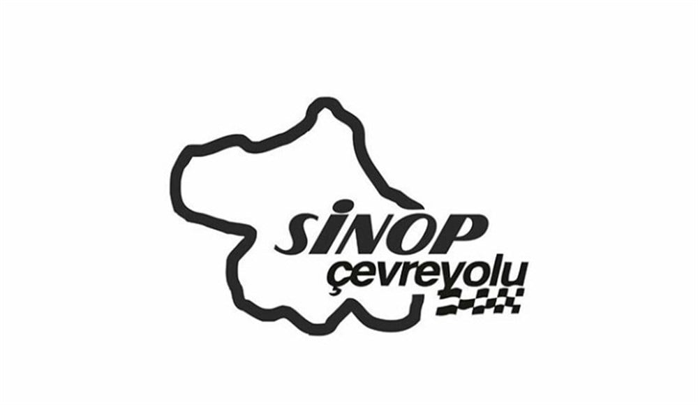 Sinop Çevreyolu Sticker - Ücretsiz Kargo 15cm