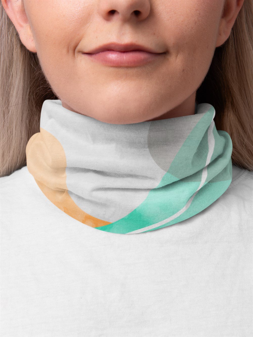 Stain Kadın Bandana Saç Bandı Toka Boyunluk