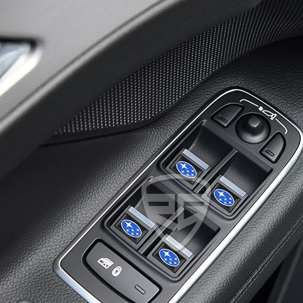 Subaru Dekoratif 3D Sticker 10 Adet