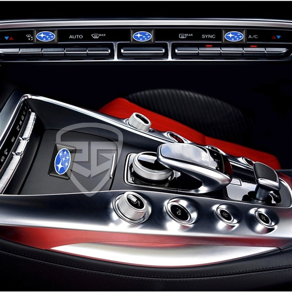 Subaru Dekoratif 3D Sticker 10 Adet