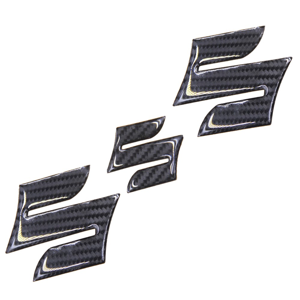 Suzuki 3D Orjinal Karbon Logo 3 Adet