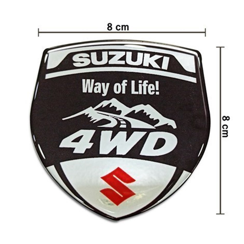 Suzuki Grand Vitara 4WD 3D Sticker
