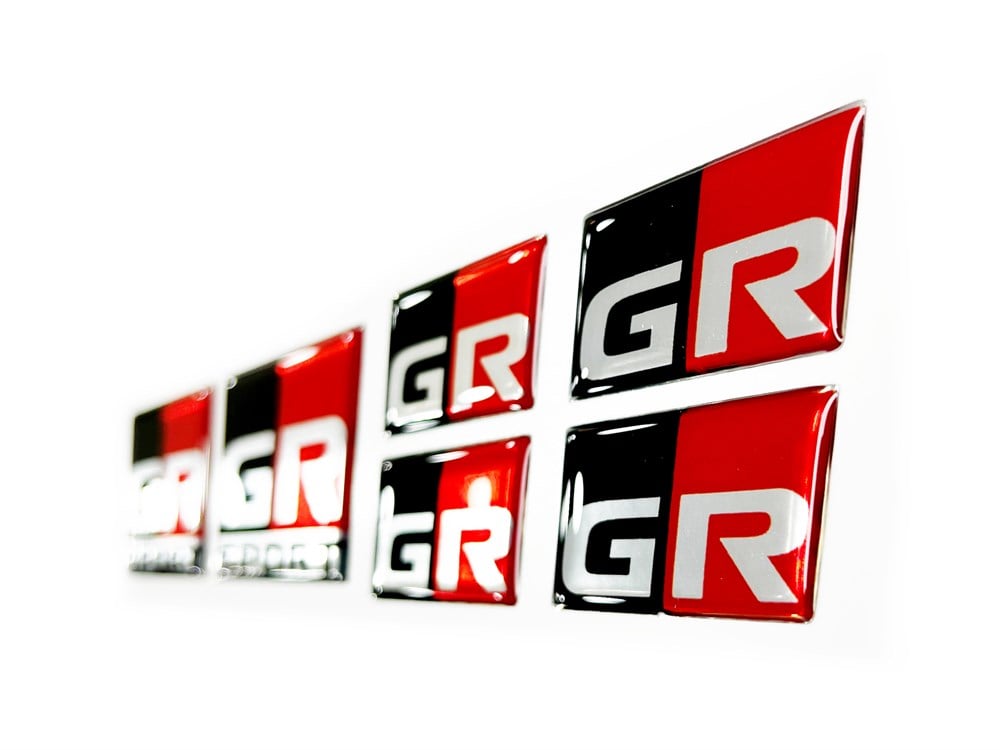 Toyota Corolla GR SPORT Sticker Seti Gümüş 