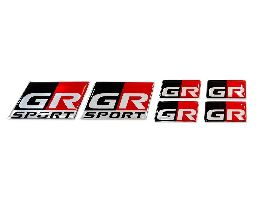 Toyota Corolla GR SPORT Sticker Seti Gümüş 