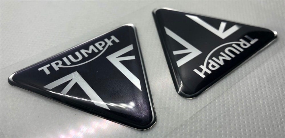 Triumph 3D Sticker 2 Adet