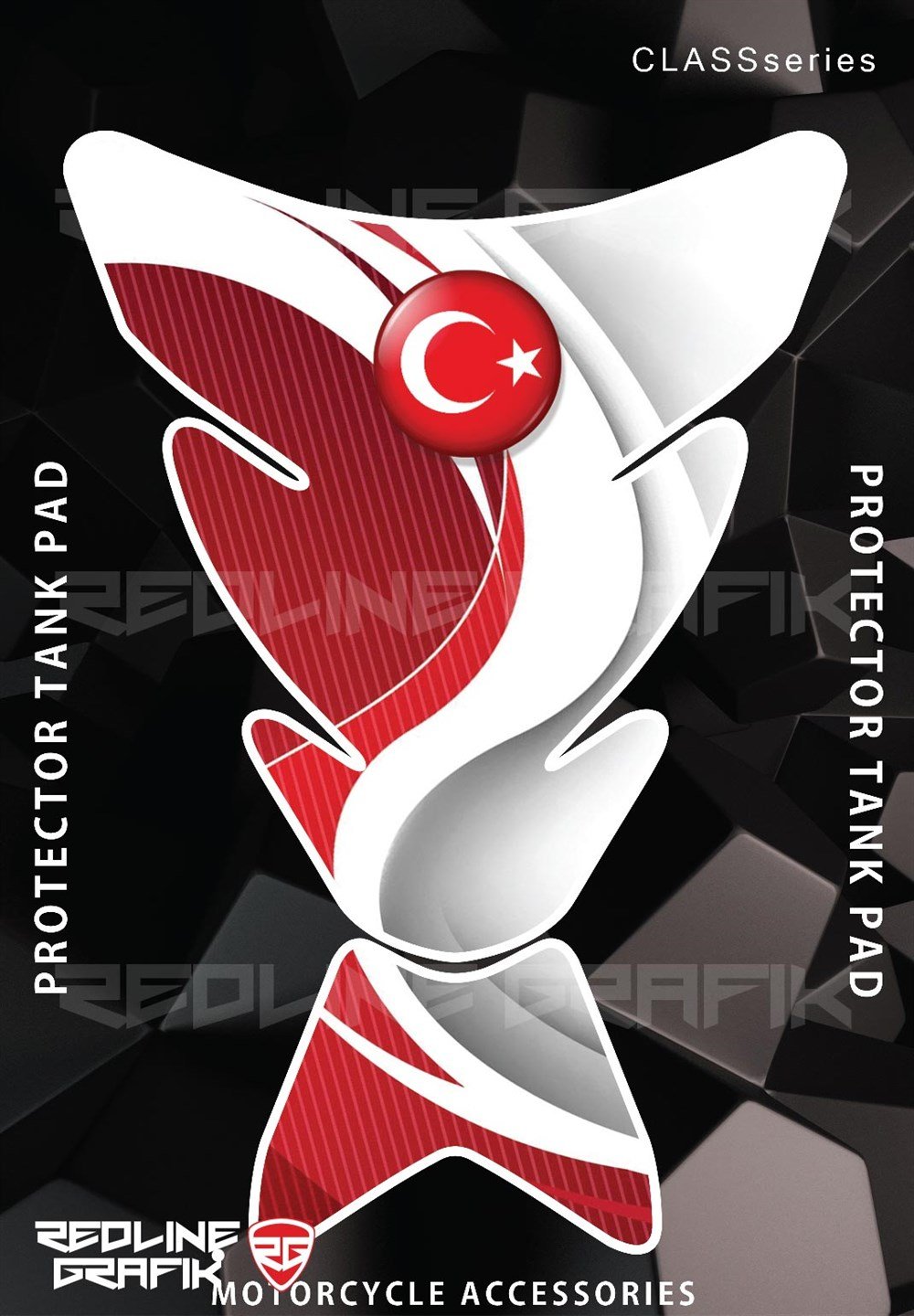 Türk Bayraklı Tank Pad