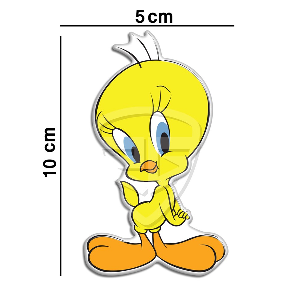 Tweety 3D Damla Sticker