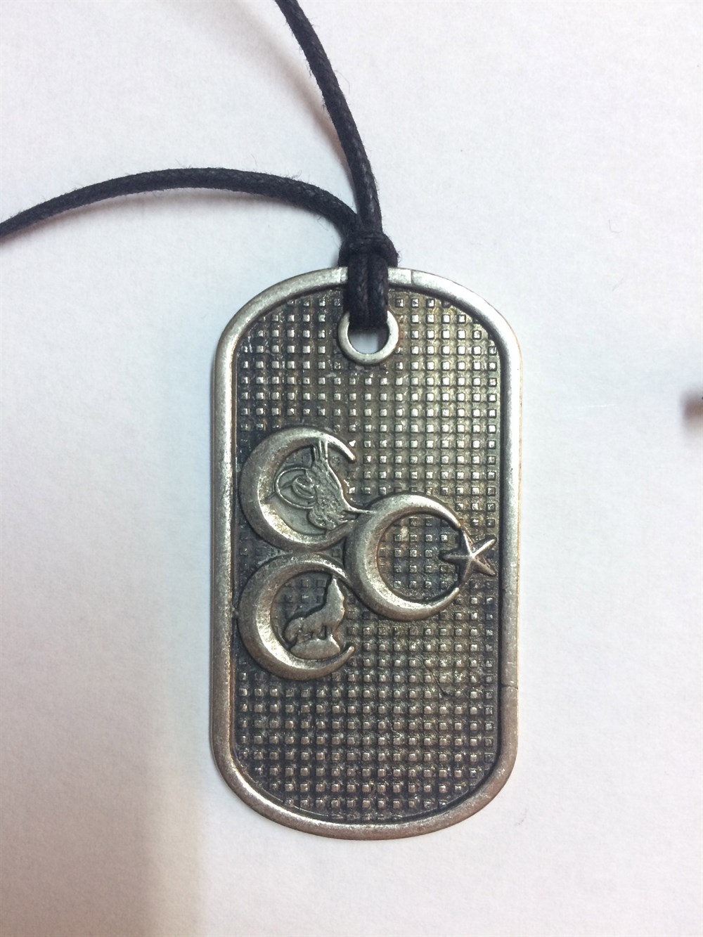 Üç Hilal Künye Kolye