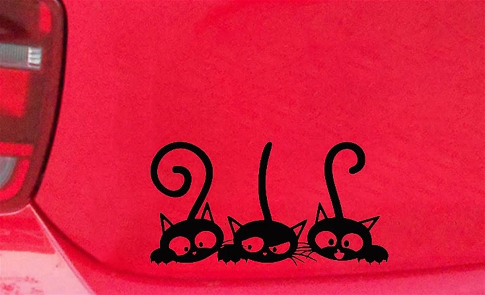 Üç Kedi Sticker