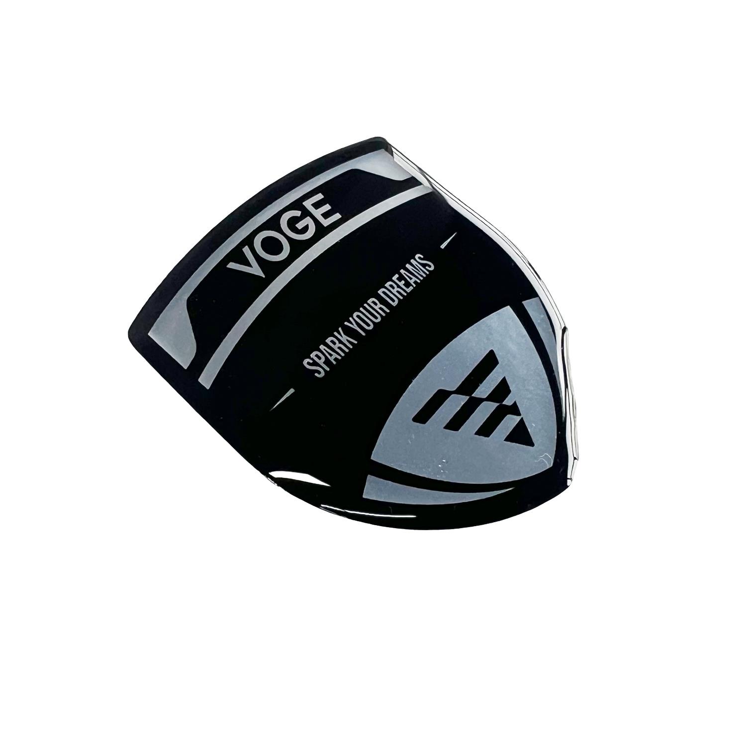 Voge 3D Gümüş Arma Sticker Redlinegrafik