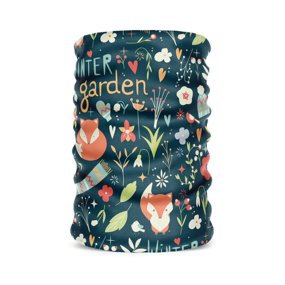 Wınter Garden Kadın Bandana Saç Bandı Toka Boyunluk