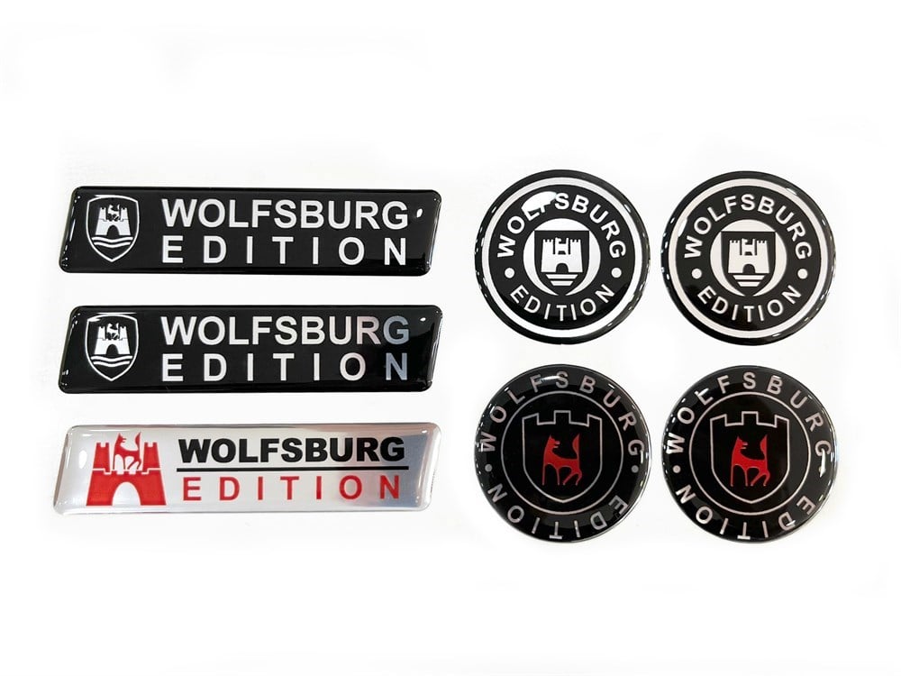 Wolfsburg Edition Sticker Seti Gümüş