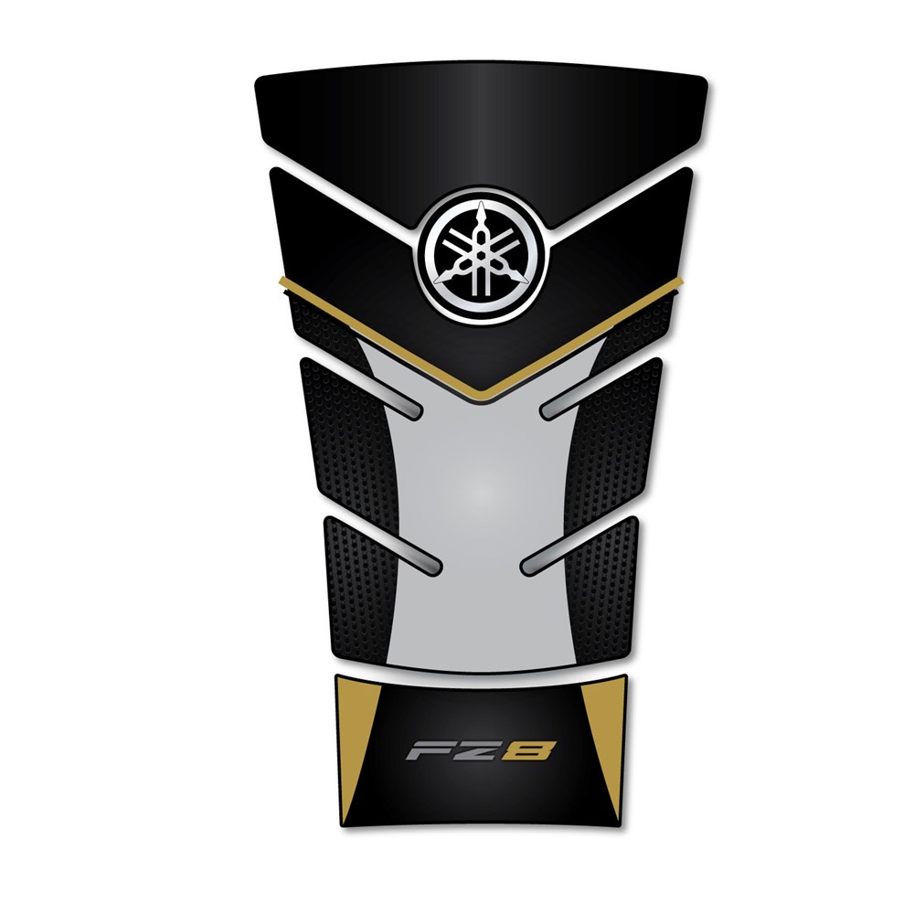 Yamaha Fz8 Gold Tank Pad