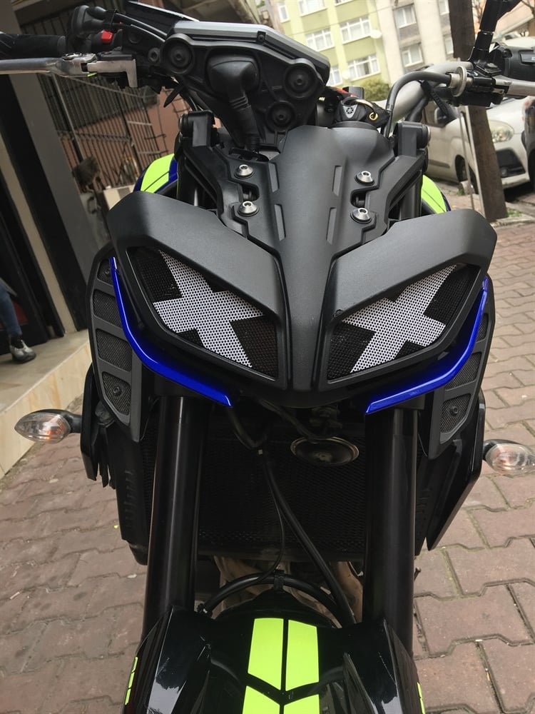 Yamaha MT 09 Full Neon Sarı Set