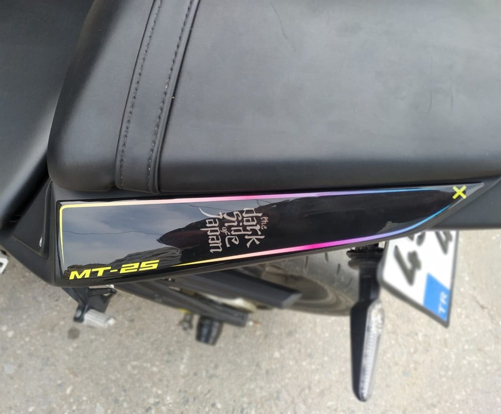 YAMAHA MT 25 2020-2021 CYBERPUNK EDİTİON KUYRUK PAD