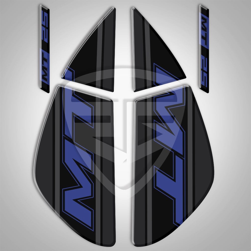 YAMAHA MT 25 2020-2021 YAN PAD MAVİ