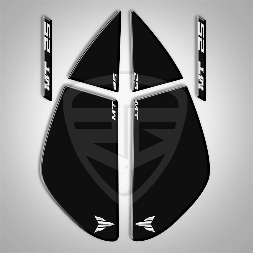 YAMAHA MT 25 2020-2021 YAN PAD SİYAH