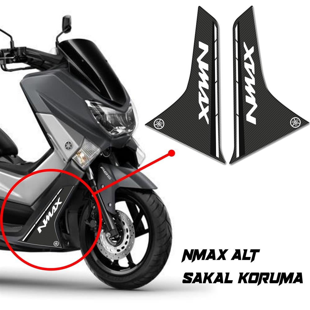 Yamaha NMax Alt Sakal Grenaj Koruma Pad Karbon