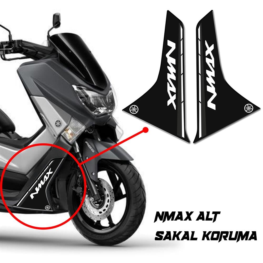 Yamaha NMax Alt Sakal Grenaj Koruma Pad Siyah