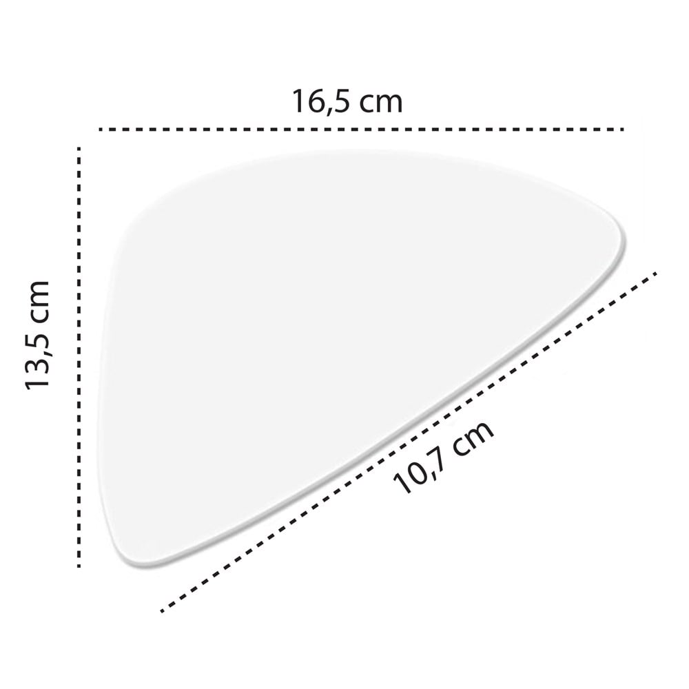 Yamaha R25 Transparan Şeffaf Depo Yan Pad