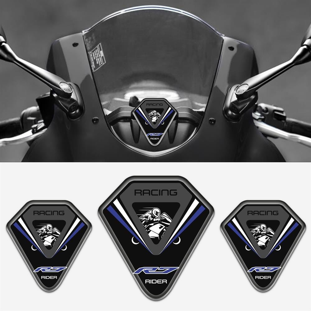 Yamaha R7 Üçlü Blue Edition 3D sticker 