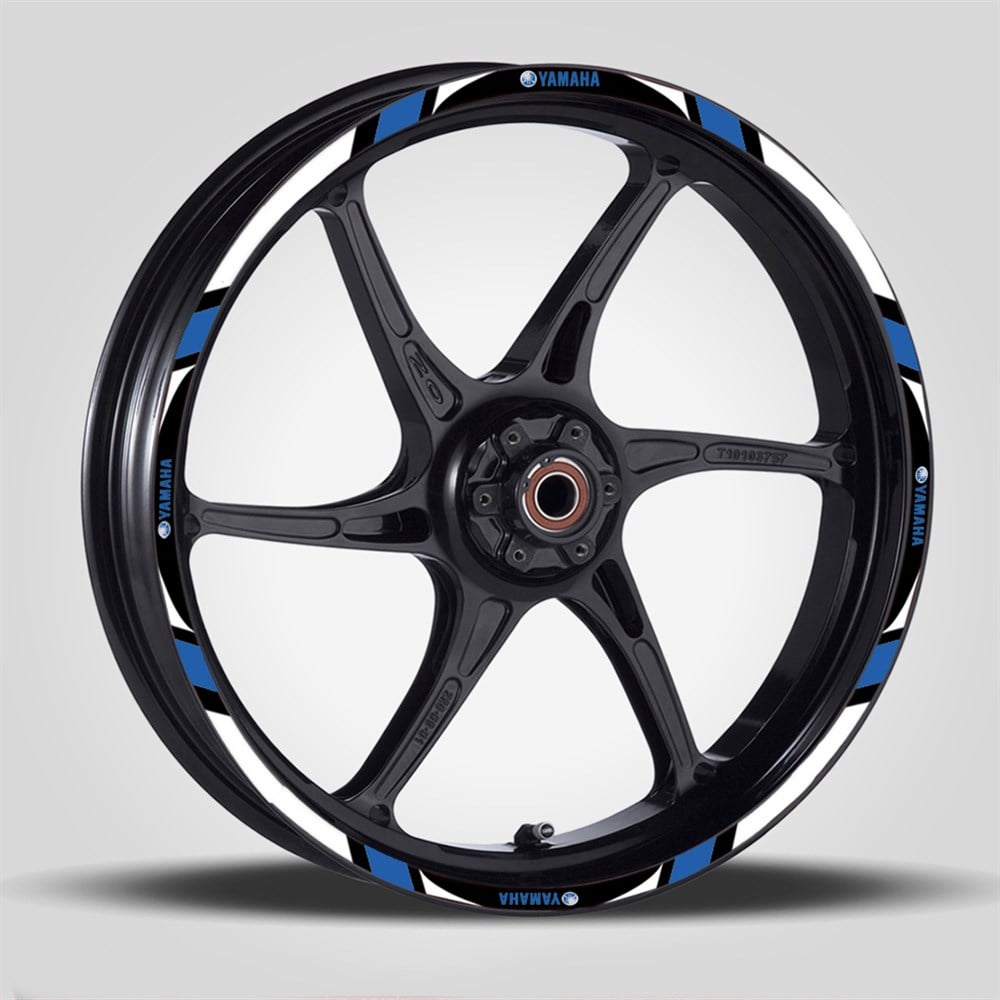 Yamaha reflektif blue Jant Şerit