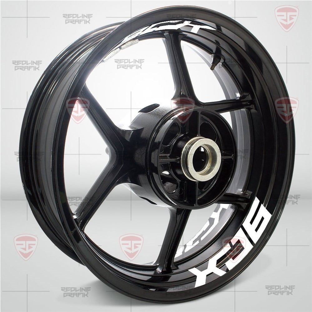 Yamaha XJ6 Beyaz Jant Şeridi