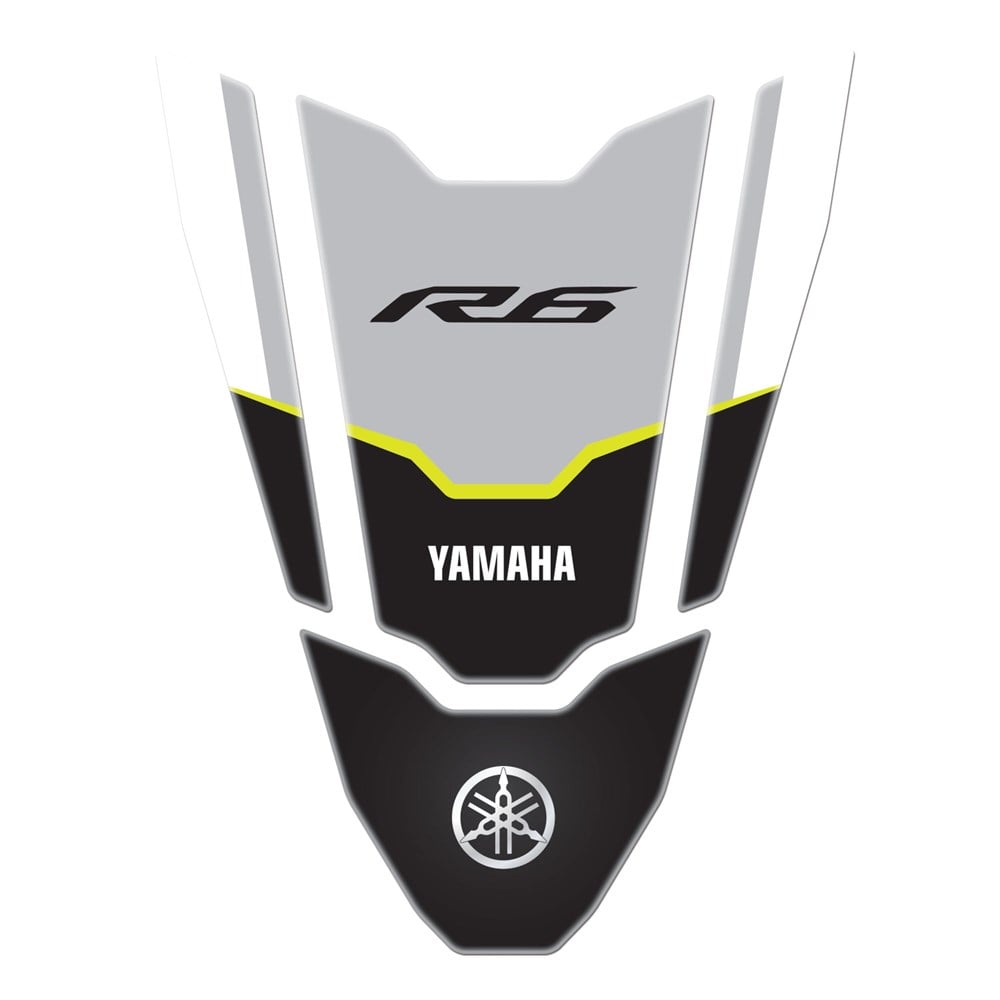 Yamaha Yzf R6 Beyaz-Sarı Tank Pad 