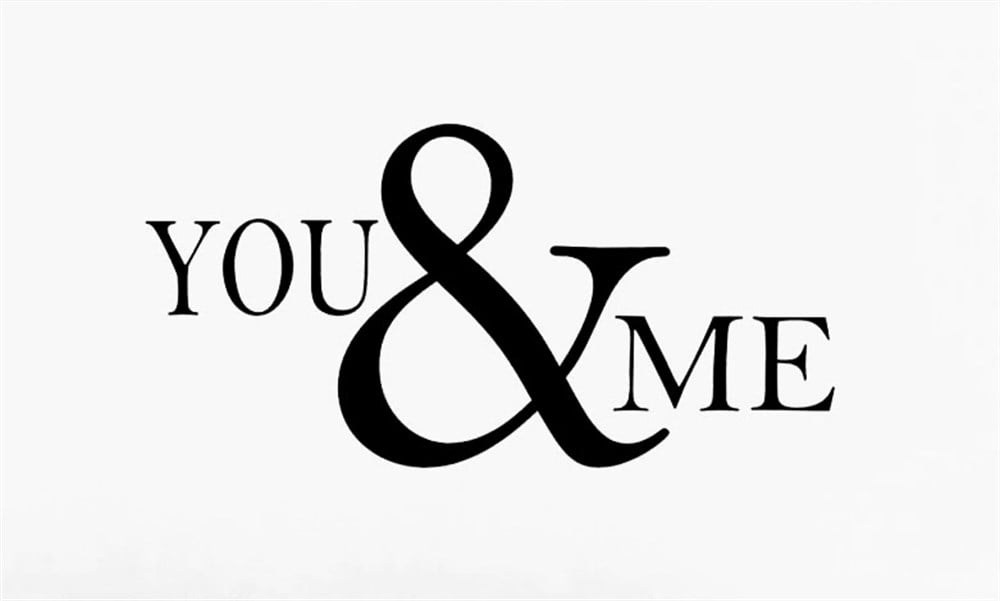 You&Me Sticker