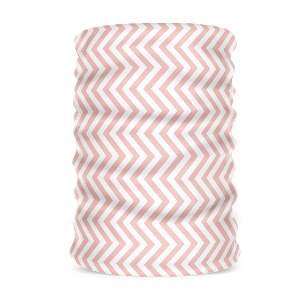 Zikzak Desen Kadın Bandana Saç Bandı Toka Boyunluk