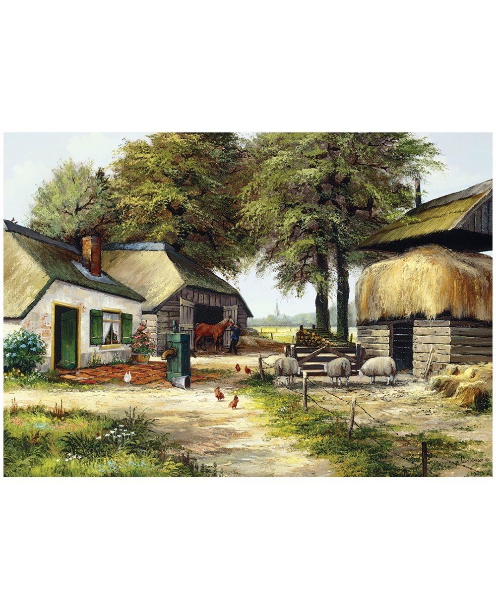 1000 Parça Puzzle, ART PUZZLE, Art Puzzle 1000 Parça Çiftlik Evi 5181
