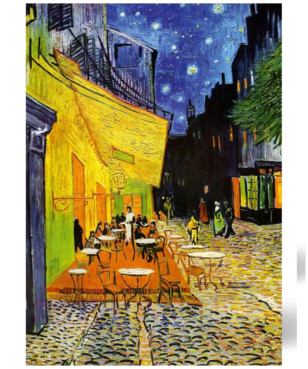1000 Parça Puzzle, ART PUZZLE, Art Puzzle Kafe Terasta Gece :1000 Parça Puzzle 5210