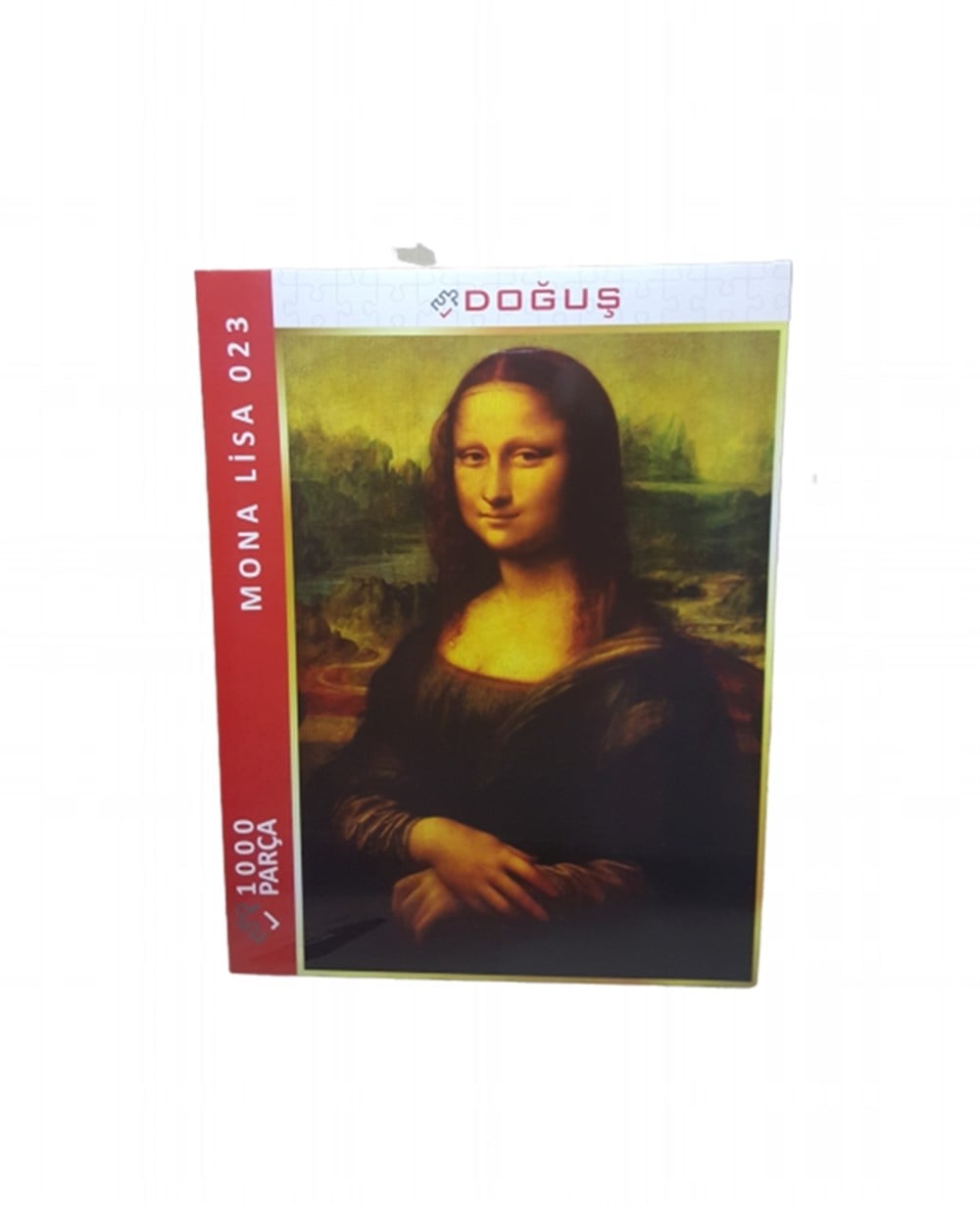 1000 Parça Puzzle, Merkez Oyuncak, Mona Lisa Portre 1000 Parça Puzzle 023