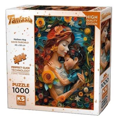 1000 Parça Puzzle, KS GAMES, Mothers Hug Puzzle 1000 Parça 20803