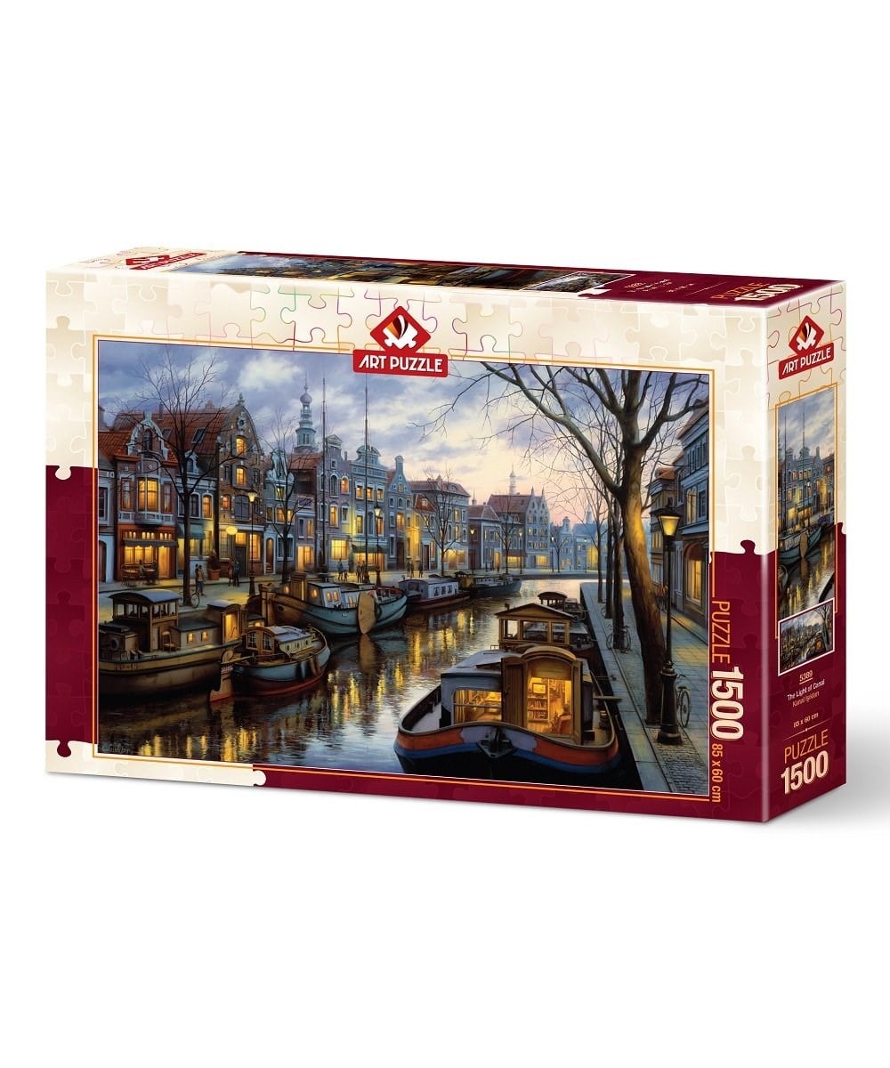1500 Parça Puzzle, ART PUZZLE, Art Puzzle Kanal Işıkarı :1500 Parça Puzzle 5389