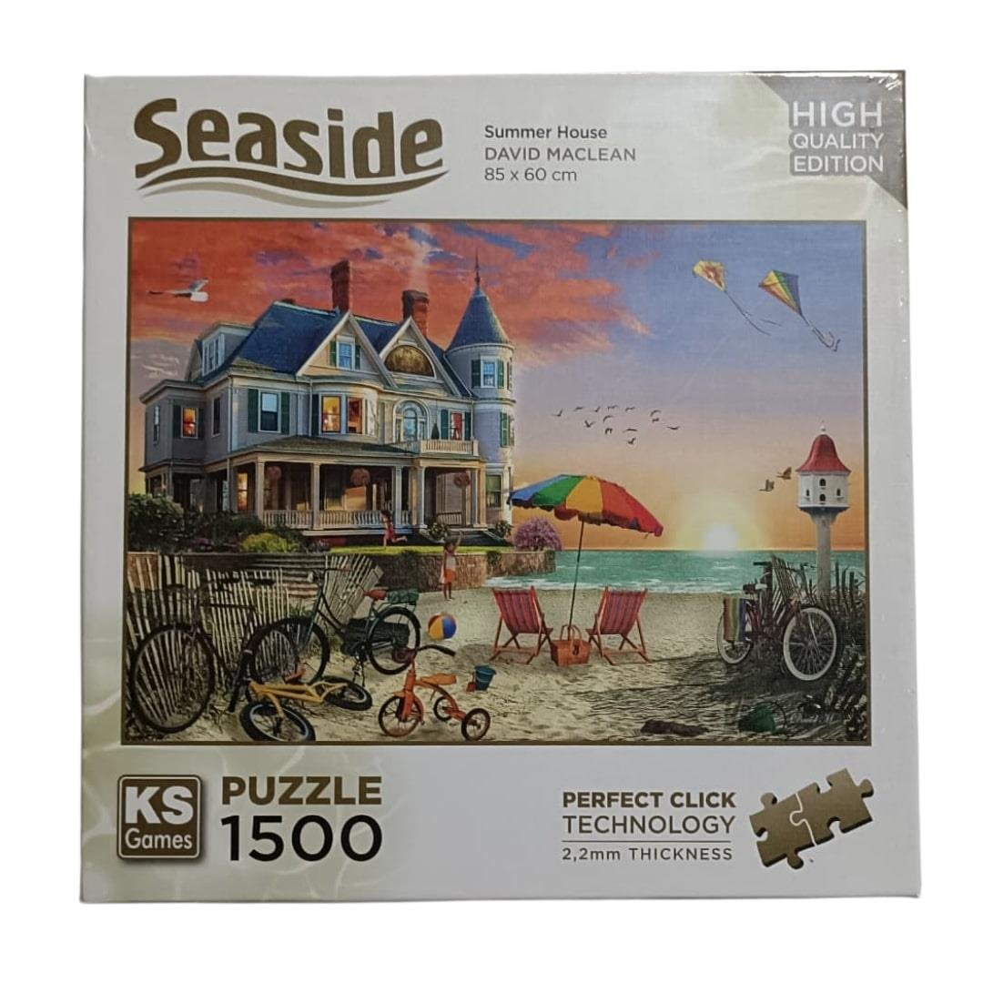 1500 Parça Puzzle, KS GAMES, Summer House Puzzle 1500 Parça 22044