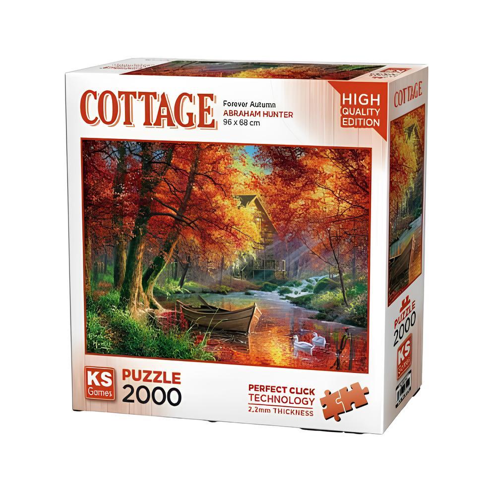 2000 Parça Puzzle, KS GAMES, Forever Autumn Puzzle 2000 Parça 22514